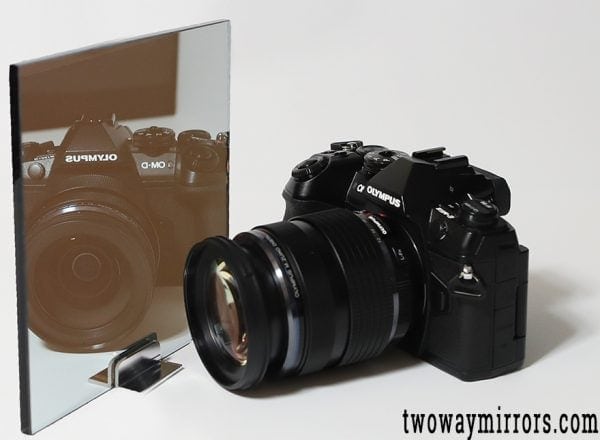 Two Way Mirror Sample With Dslr Camera Two Way Mirrors