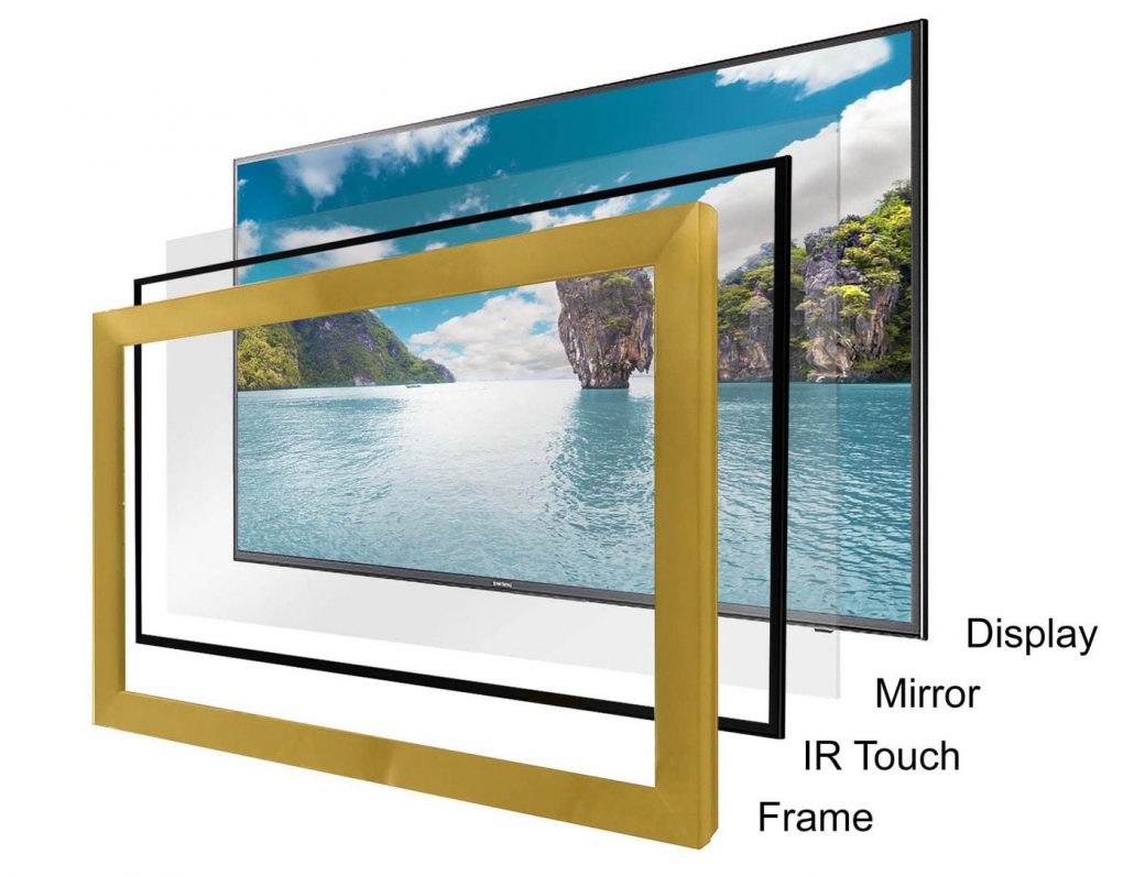 TV Hidden Behind Two-Way Mirror - High Def Forum - Your High Definition  Community & High Definition Resource